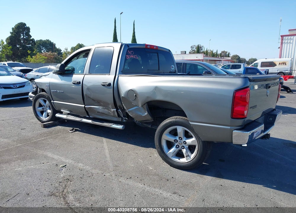 2007 DODGE RAM 1500 SLT VIN: 1D7HA18267S249211