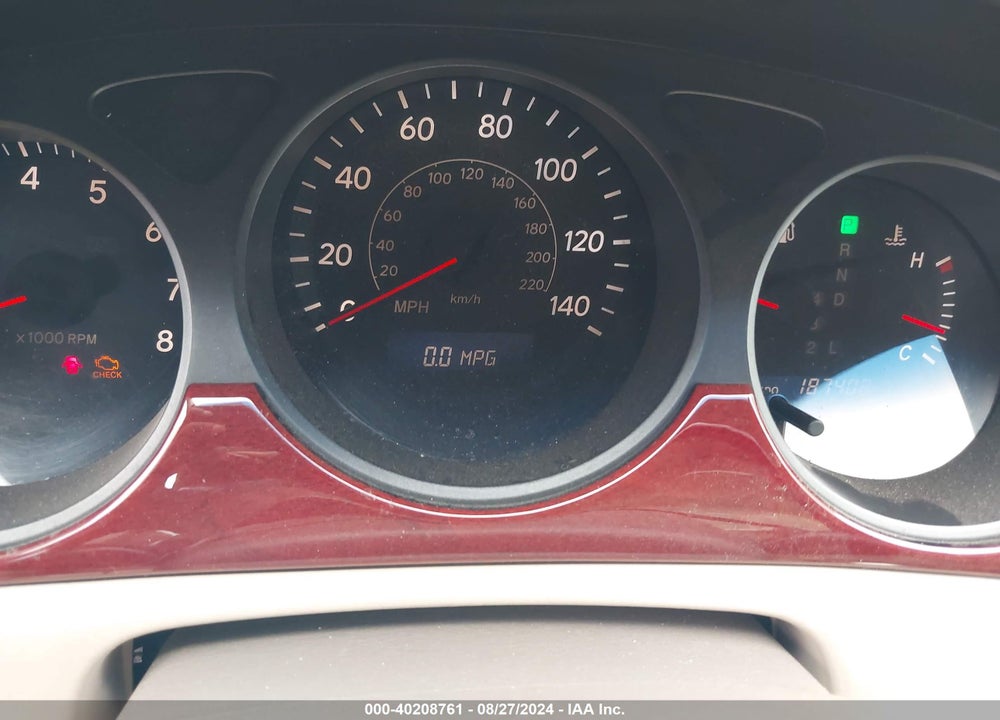 2003 LEXUS ES 300 VIN: JTHBF30GX30109591