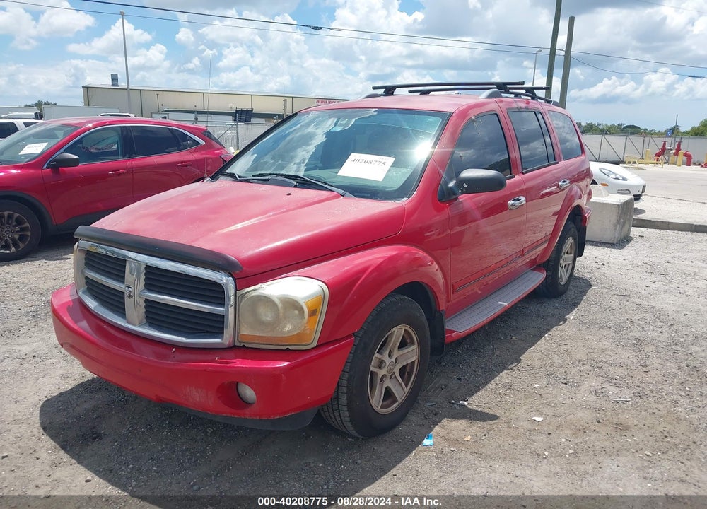 2005 DODGE DURANGO SLT VIN: 1D4HD48NX5F564387