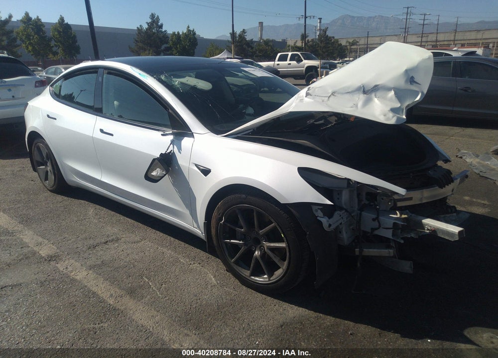2022 TESLA MODEL 3 REAR-WHEEL DRIVE VIN: 5YJ3E1EA2NF125404