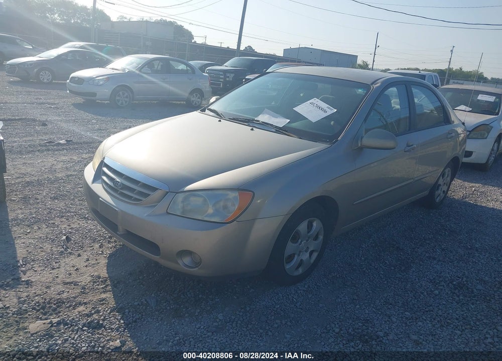 2006 KIA SPECTRA EX/LX/SX VIN: KNAFE121165313221