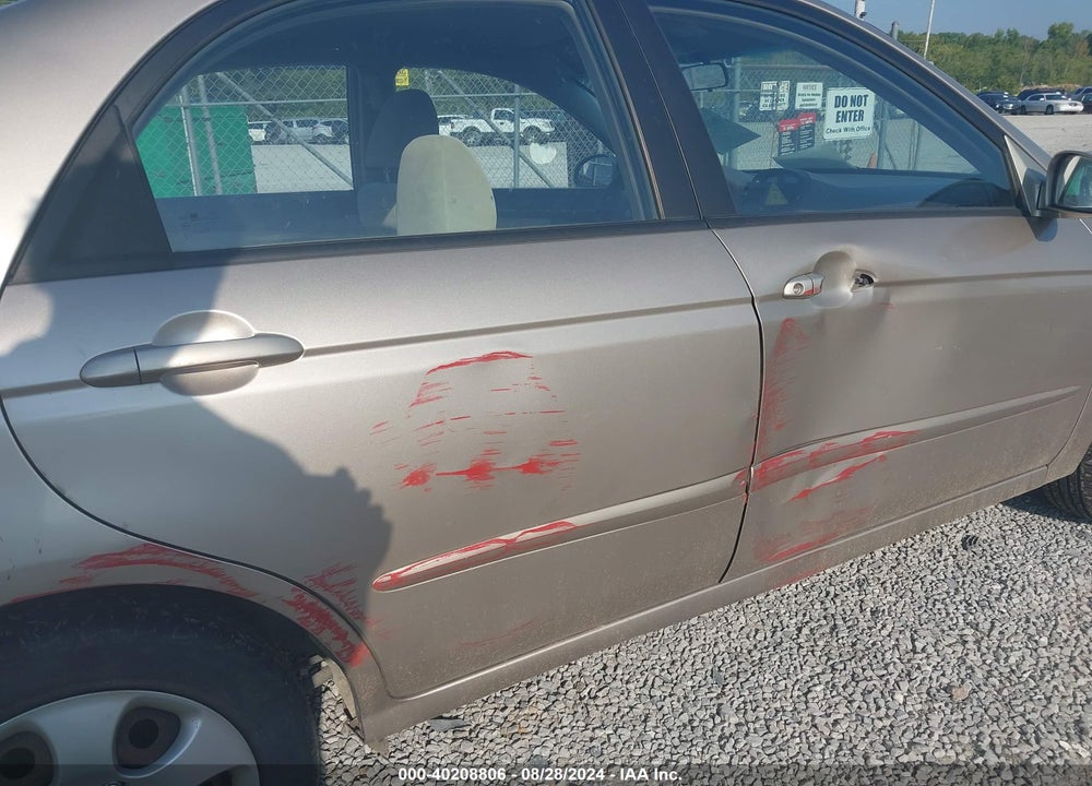 2006 KIA SPECTRA EX/LX/SX VIN: KNAFE121165313221