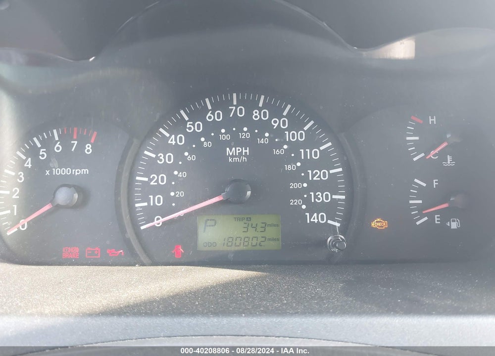 2006 KIA SPECTRA EX/LX/SX VIN: KNAFE121165313221