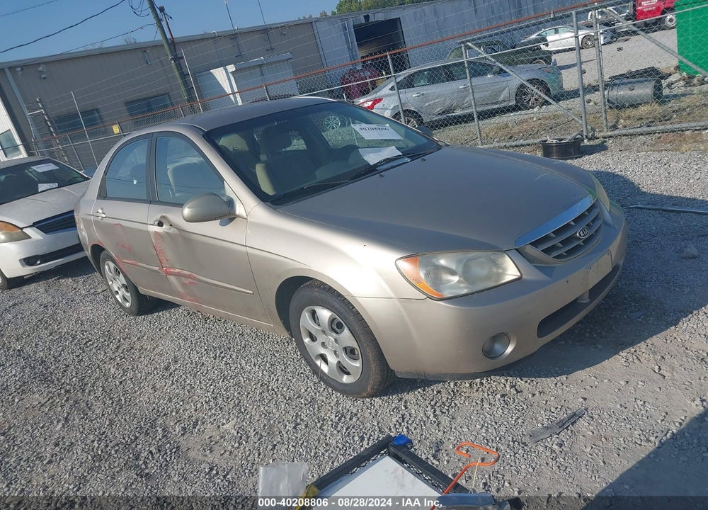 2006 KIA SPECTRA EX/LX/SX VIN: KNAFE121165313221