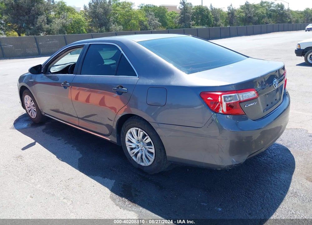 2013 TOYOTA CAMRY HYBRID LE VIN: 4T1BD1FK4DU093126