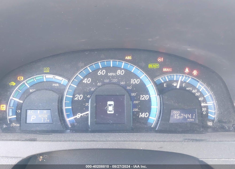2013 TOYOTA CAMRY HYBRID LE VIN: 4T1BD1FK4DU093126