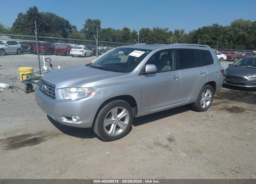2008 TOYOTA HIGHLANDER LIMITED VIN: JTEES42A582072515