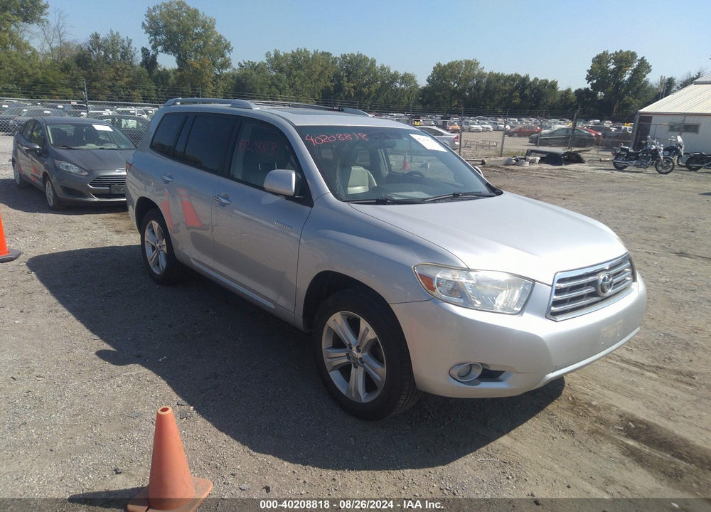 2008 TOYOTA HIGHLANDER LIMITED VIN: JTEES42A582072515