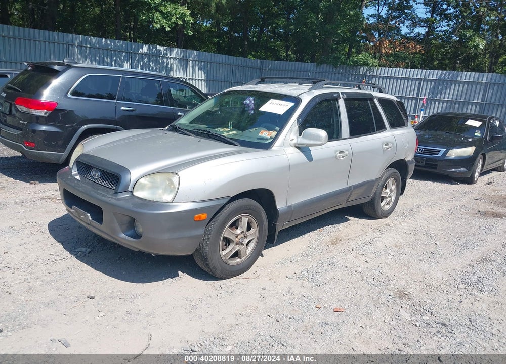 2003 HYUNDAI SANTA FE GLS/LX VIN: KM8SC73D73U372063