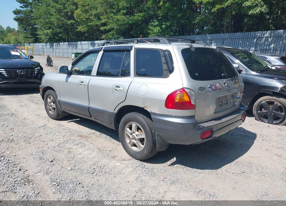 2003 HYUNDAI SANTA FE GLS/LX VIN: KM8SC73D73U372063