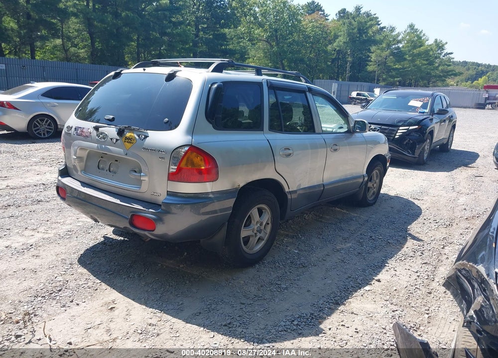 2003 HYUNDAI SANTA FE GLS/LX VIN: KM8SC73D73U372063