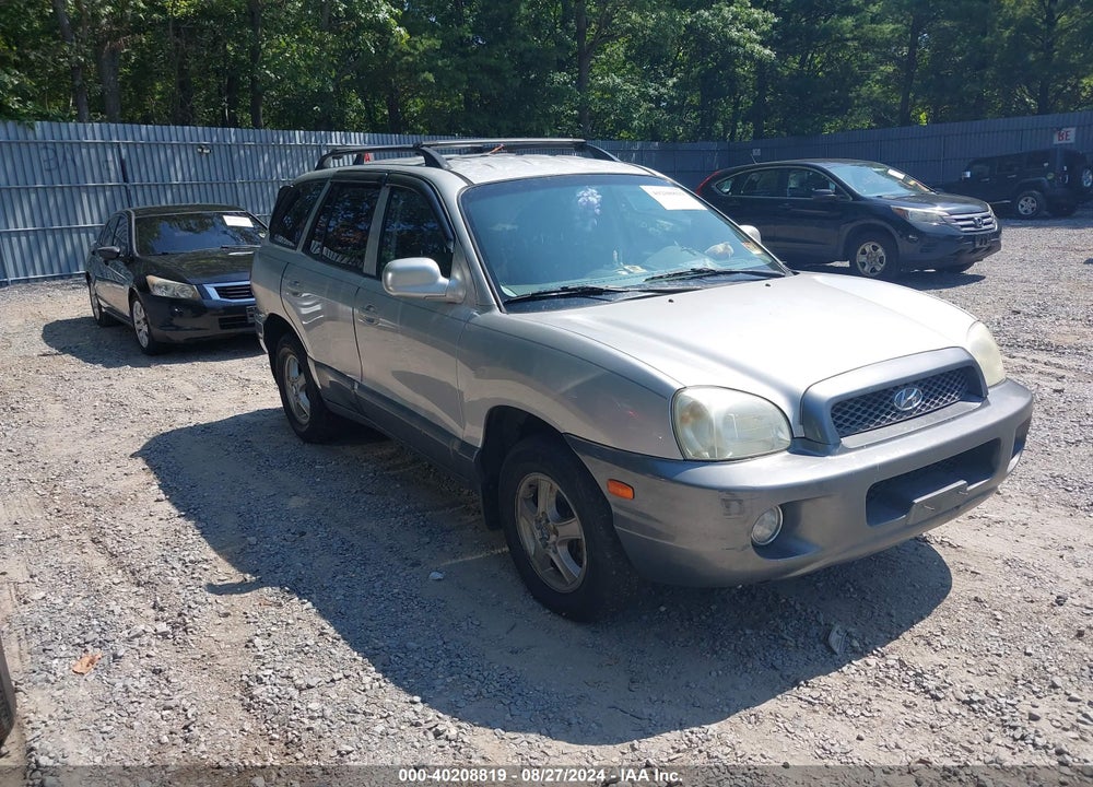 2003 HYUNDAI SANTA FE GLS/LX VIN: KM8SC73D73U372063