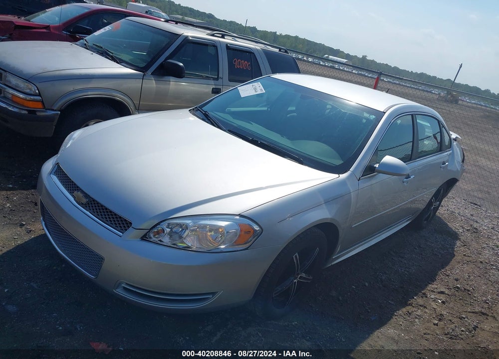 2013 CHEVROLET IMPALA LT VIN: 2G1WB5E38D1123388