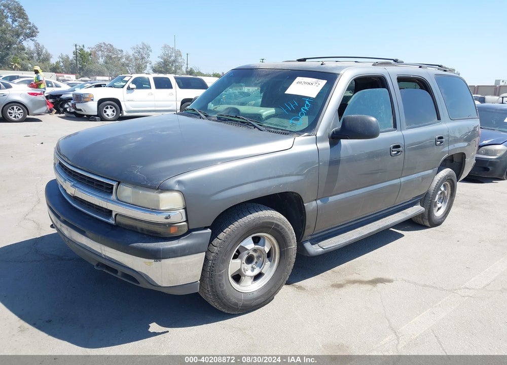 2002 CHEVROLET TAHOE VIN: 1GNEC13T82R135922