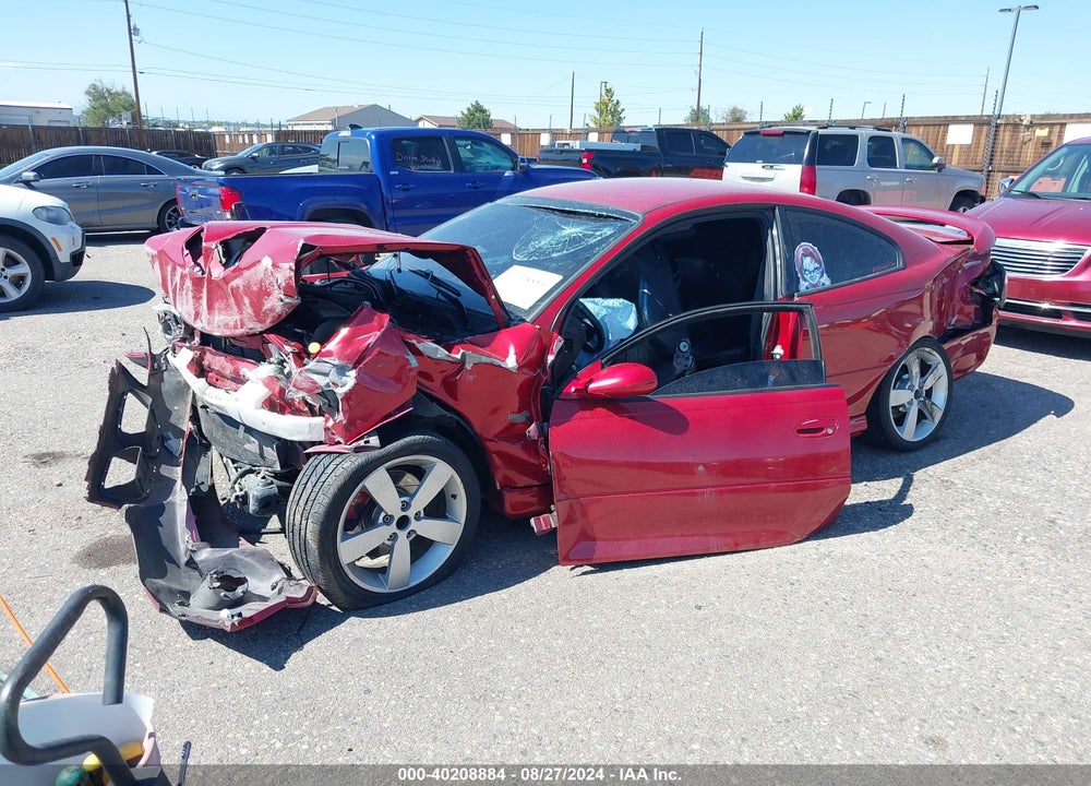 2006 PONTIAC GTO VIN: 6G2VX12UX6L540770