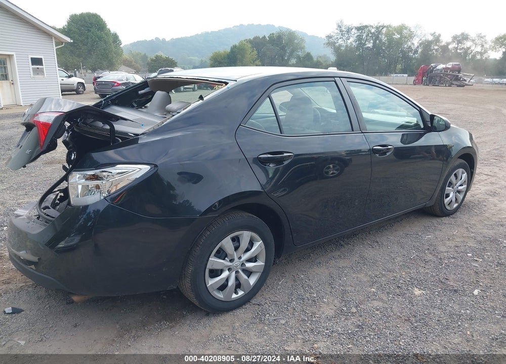 2015 TOYOTA COROLLA LE VIN: 2T1BURHE5FC473120