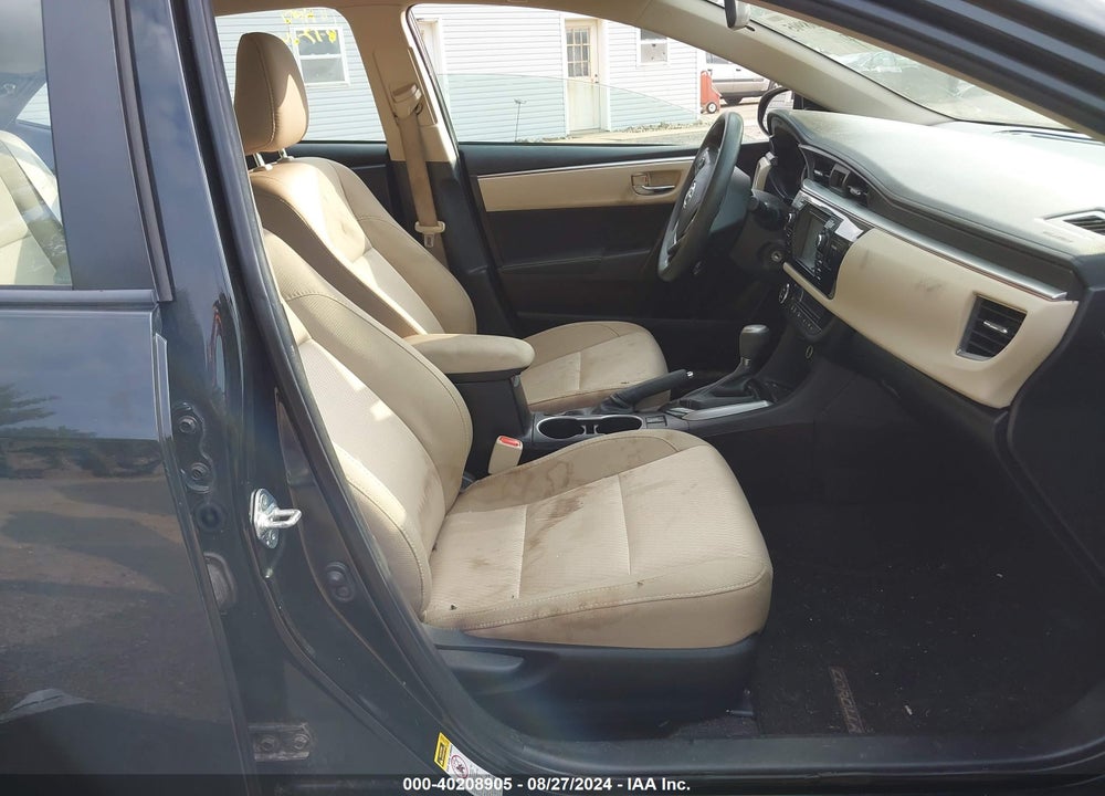 2015 TOYOTA COROLLA LE VIN: 2T1BURHE5FC473120