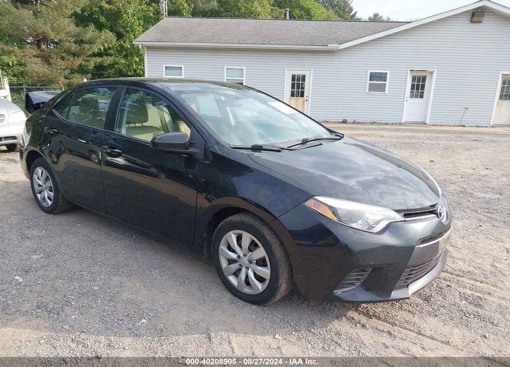 2015 TOYOTA COROLLA LE VIN: 2T1BURHE5FC473120