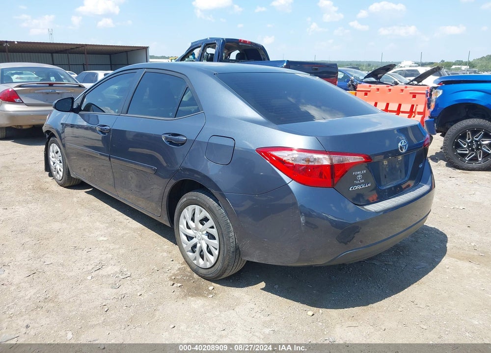2017 TOYOTA COROLLA LE VIN: 5YFBURHE3HP737499