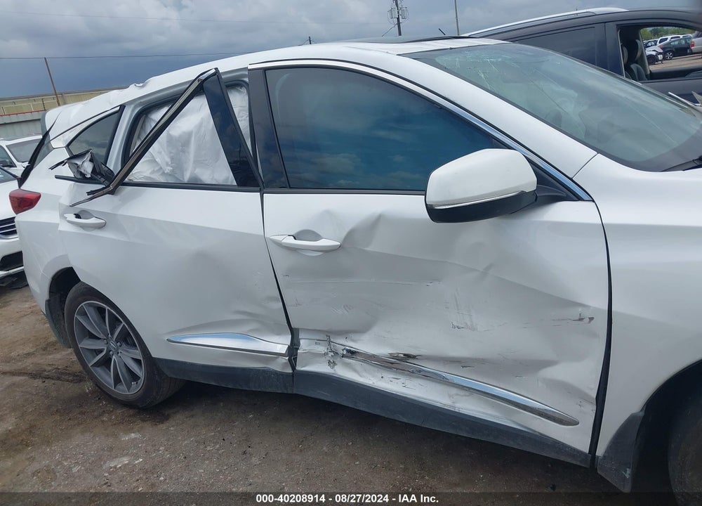 2022 ACURA RDX TECHNOLOGY PACKAGE VIN: 5J8TC1H55NL004174