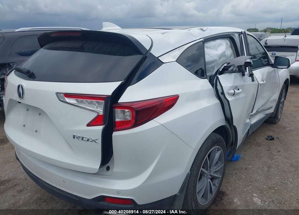 2022 ACURA RDX TECHNOLOGY PACKAGE VIN: 5J8TC1H55NL004174