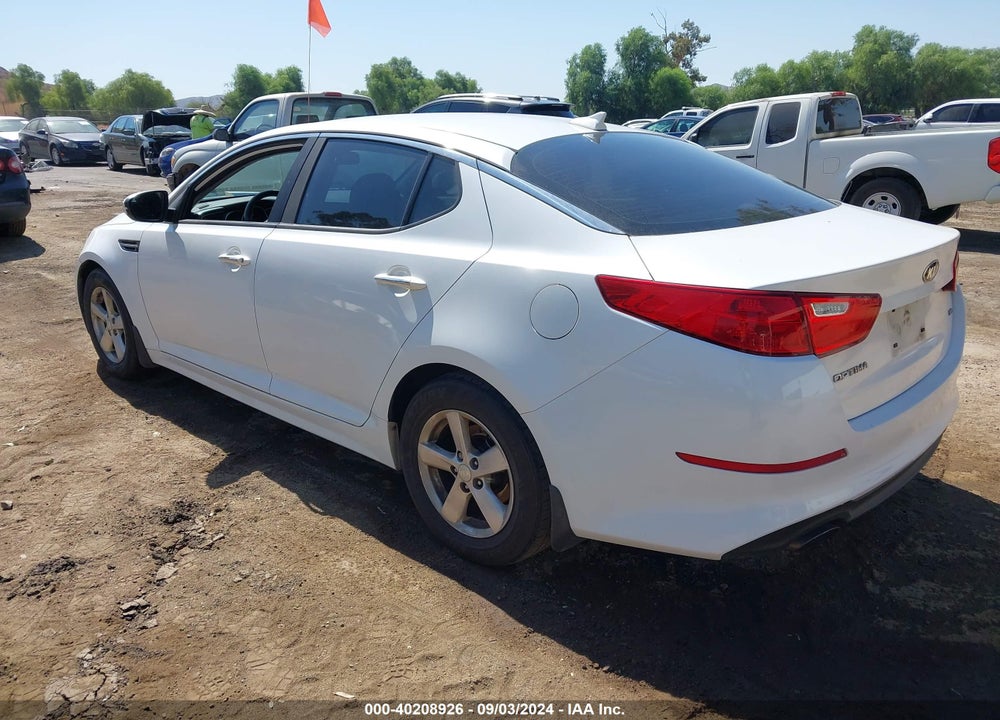 2015 KIA OPTIMA LX VIN: KNAGM4A73F5664338