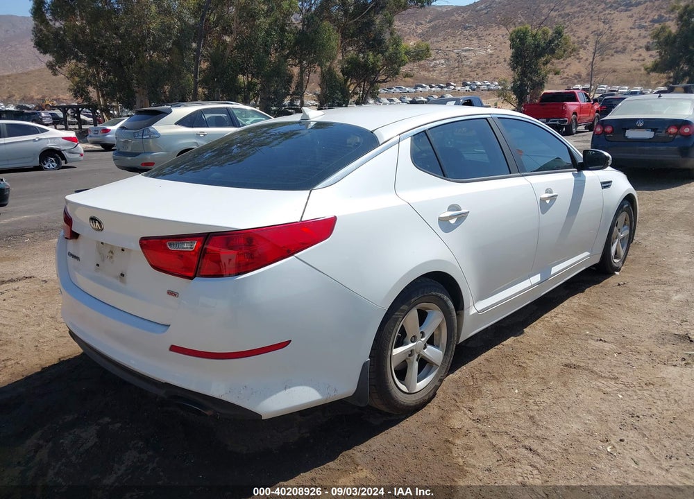 2015 KIA OPTIMA LX VIN: KNAGM4A73F5664338