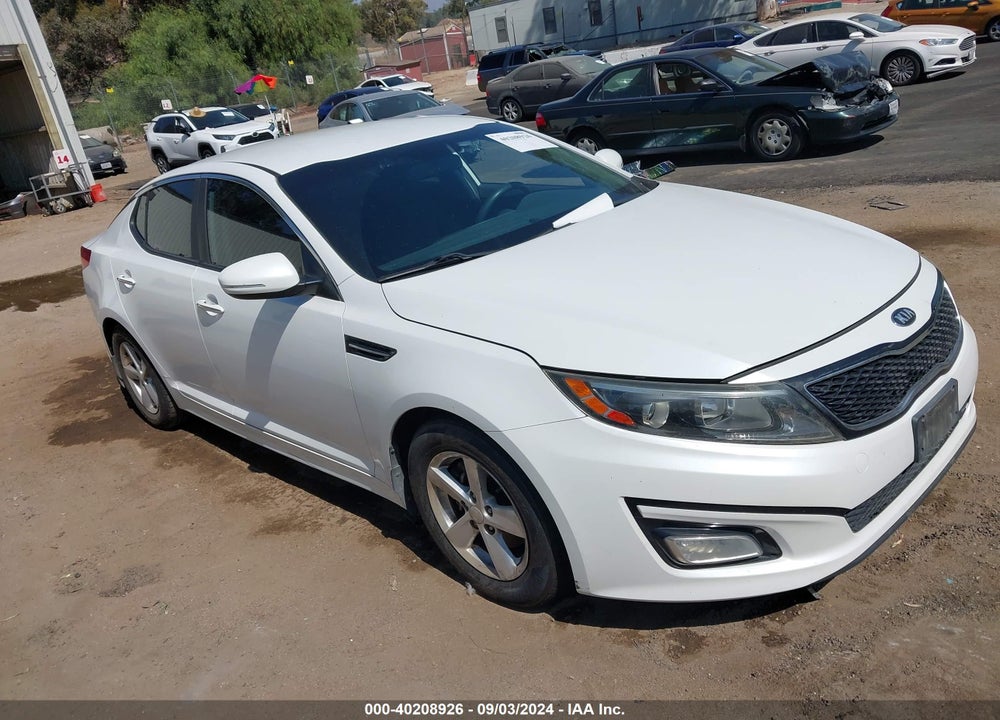 2015 KIA OPTIMA LX VIN: KNAGM4A73F5664338