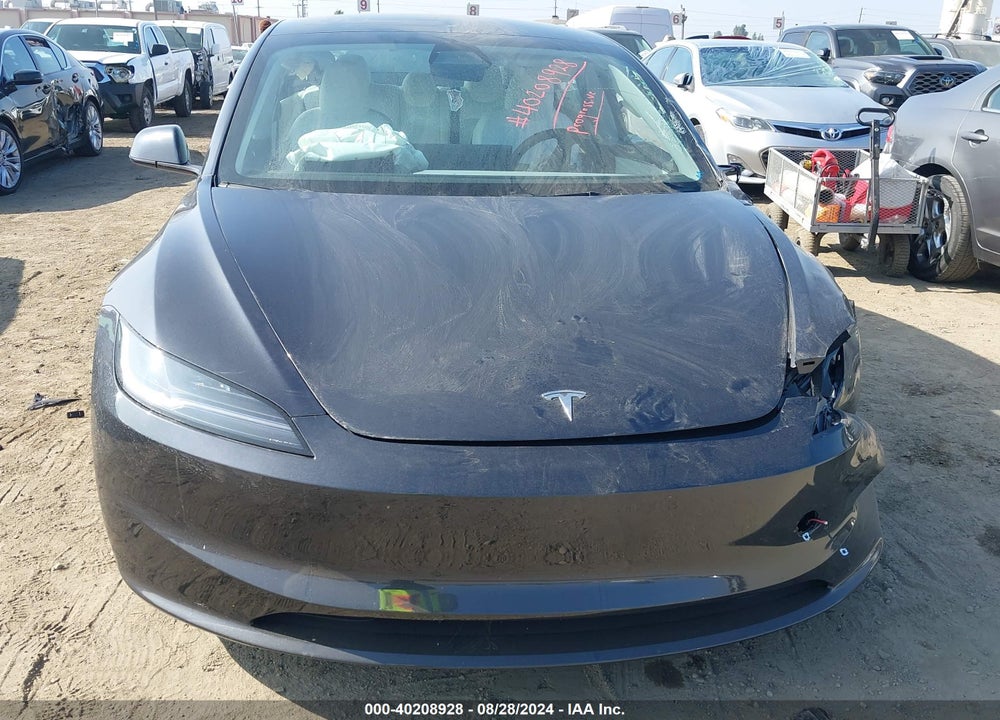 2024 TESLA MODEL 3 REAR-WHEEL DRIVE VIN: 5YJ3E1EA6RF800547