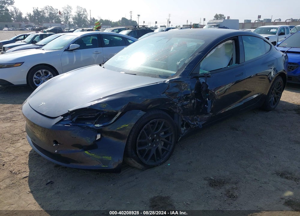 2024 TESLA MODEL 3 REAR-WHEEL DRIVE VIN: 5YJ3E1EA6RF800547