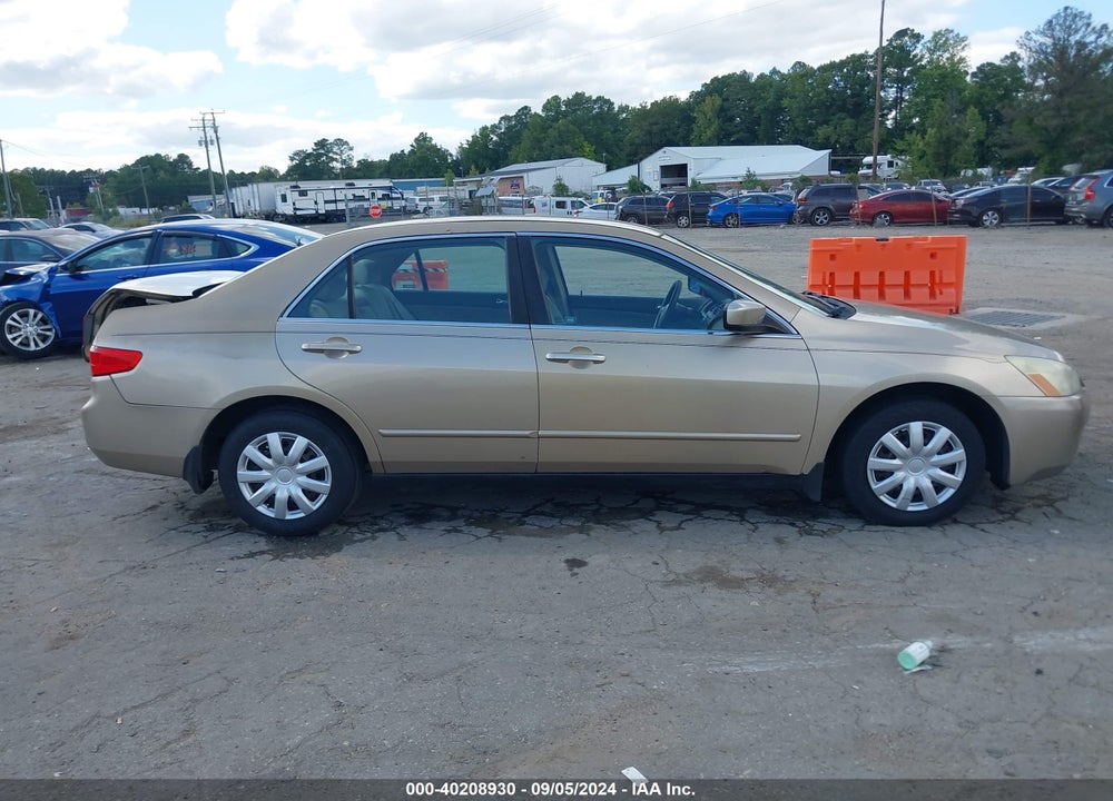 2005 HONDA ACCORD 2.4 LX VIN: 1HGCM56435A031433