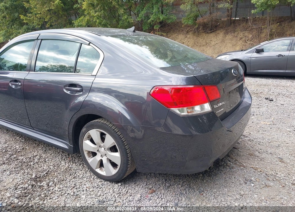 2011 SUBARU LEGACY 2.5I LIMITED VIN: 4S3BMBL67B3256629