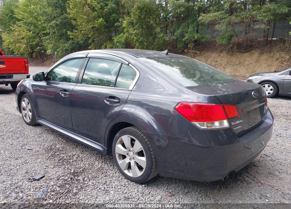 2011 SUBARU LEGACY 2.5I LIMITED VIN: 4S3BMBL67B3256629