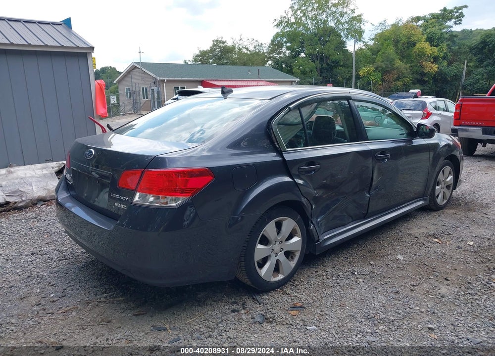 2011 SUBARU LEGACY 2.5I LIMITED VIN: 4S3BMBL67B3256629