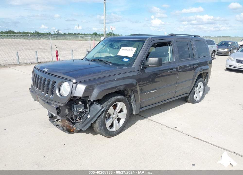 2016 JEEP PATRIOT LATITUDE VIN: 1C4NJPFA4GD659472