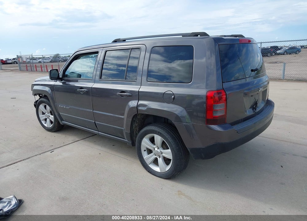 2016 JEEP PATRIOT LATITUDE VIN: 1C4NJPFA4GD659472
