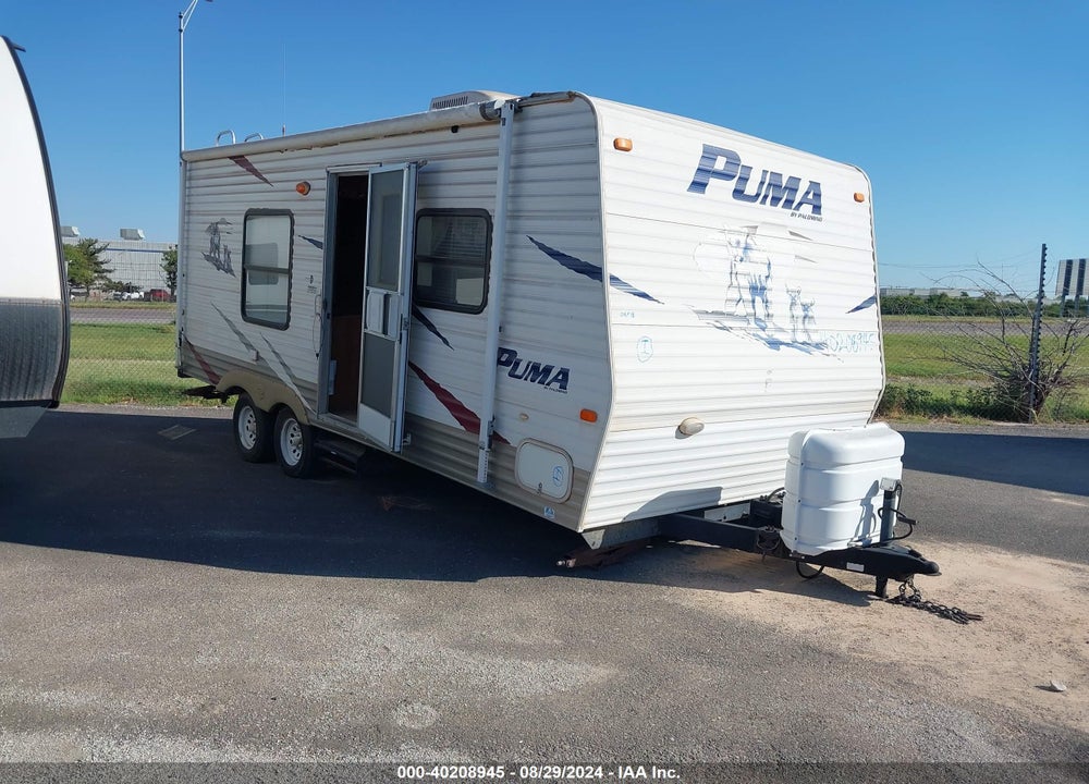 2008 PALOMINO OTHER VIN: 4X4TPUV228P015851