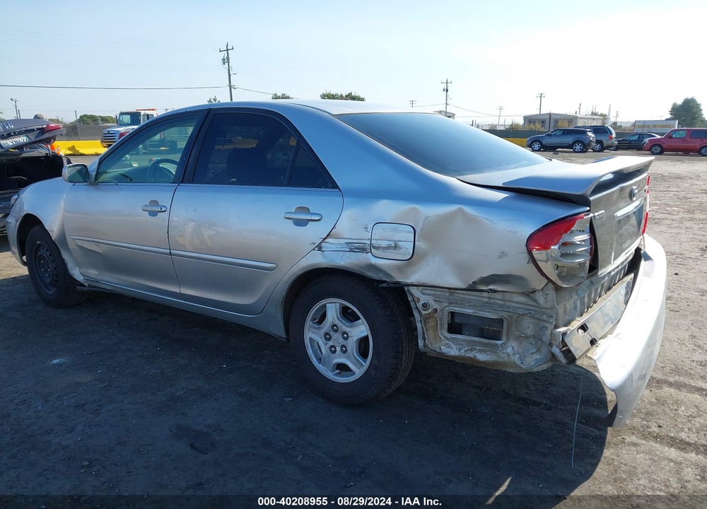 2003 TOYOTA CAMRY LE VIN: 4T1BE32K03U648506