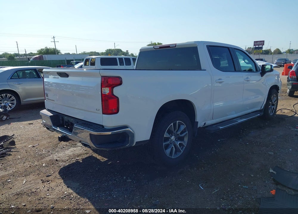 2022 CHEVROLET SILVERADO 1500 LTD 4WD SHORT BED LT VIN: 1GCUYDED1NZ224362