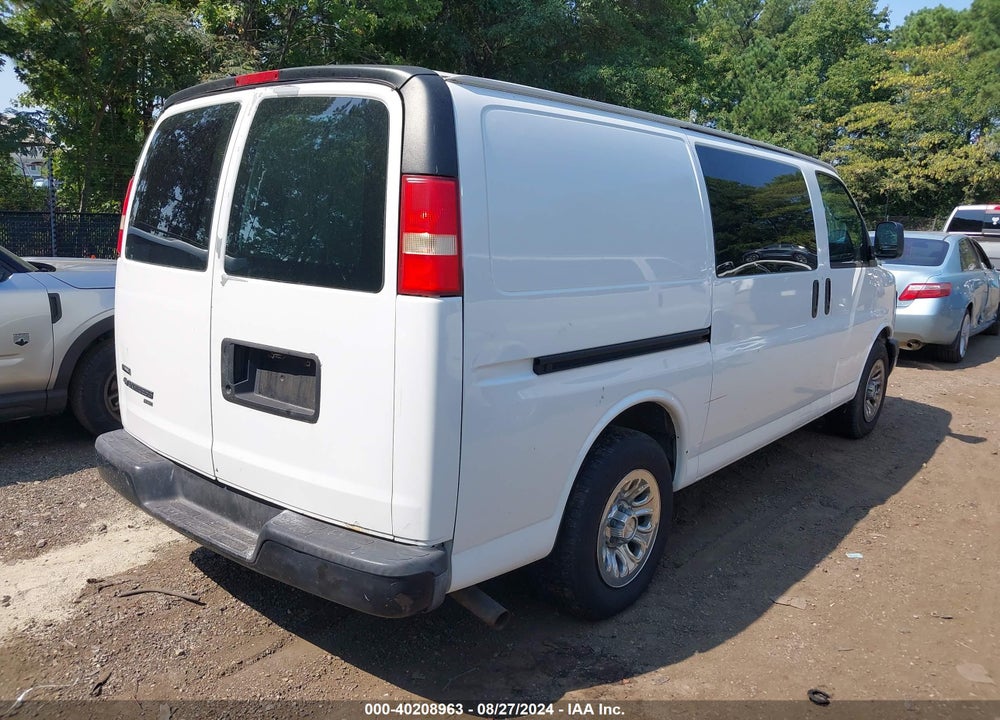 2009 CHEVROLET EXPRESS 1500 WORK VAN VIN: 1GCFH154591119190