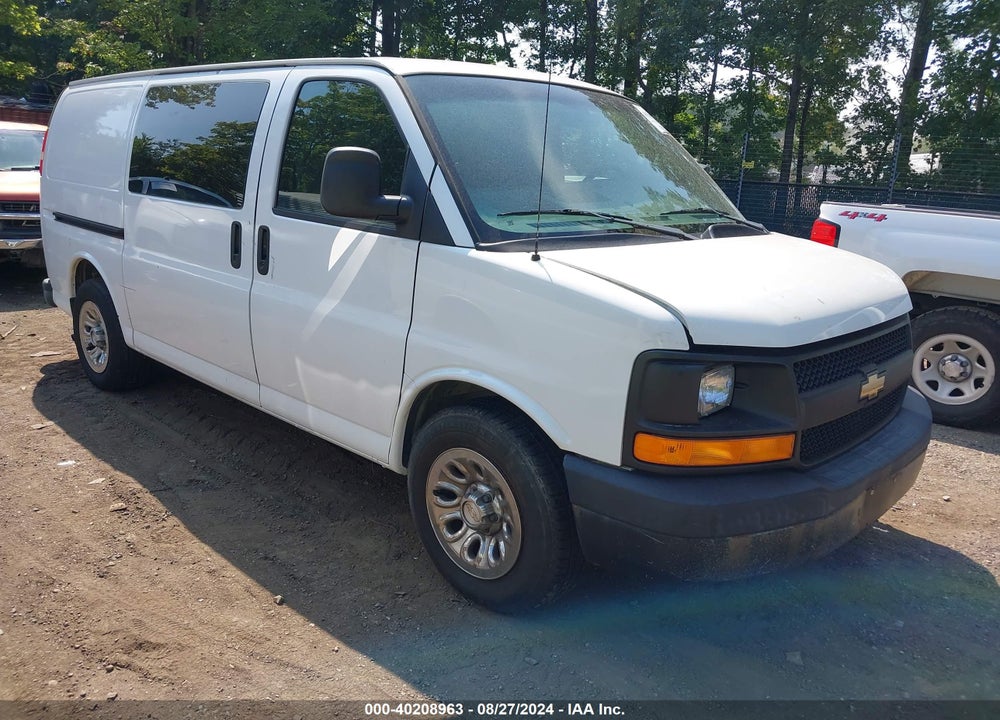 2009 CHEVROLET EXPRESS 1500 WORK VAN VIN: 1GCFH154591119190