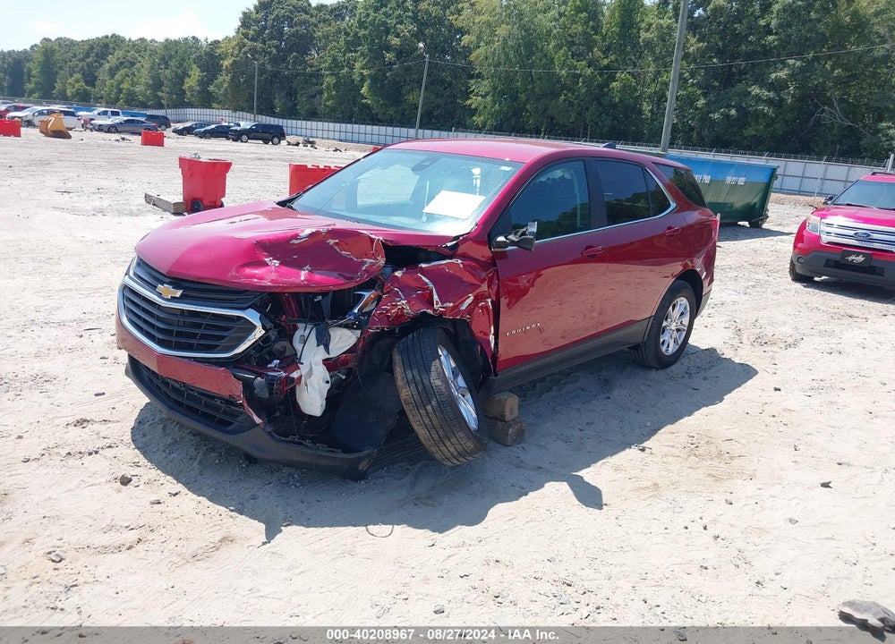 2021 CHEVROLET EQUINOX FWD LT VIN: 3GNAXKEV3ML311809
