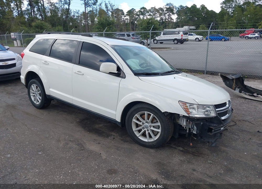 2016 DODGE JOURNEY SXT VIN: 3C4PDCBG5GT135017