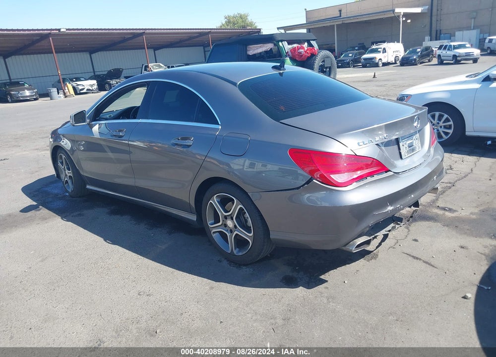 2014 MERCEDES-BENZ CLA 250 VIN: WDDSJ4EBXEN155839