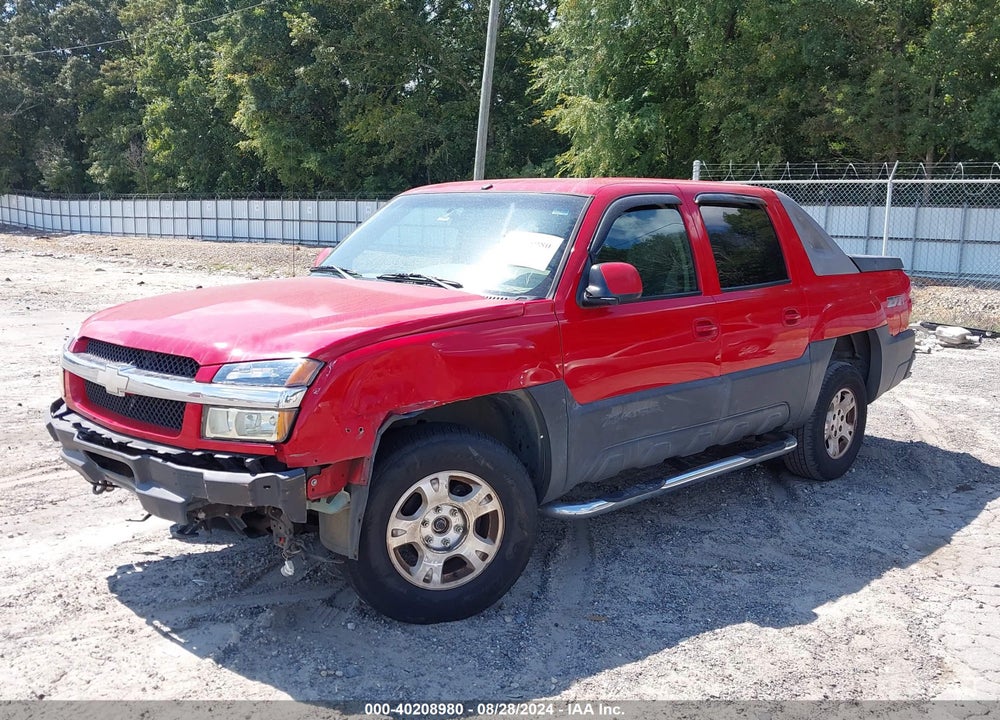 2003 CHEVROLET AVALANCHE 1500 VIN: 3GNEK13T73G166938