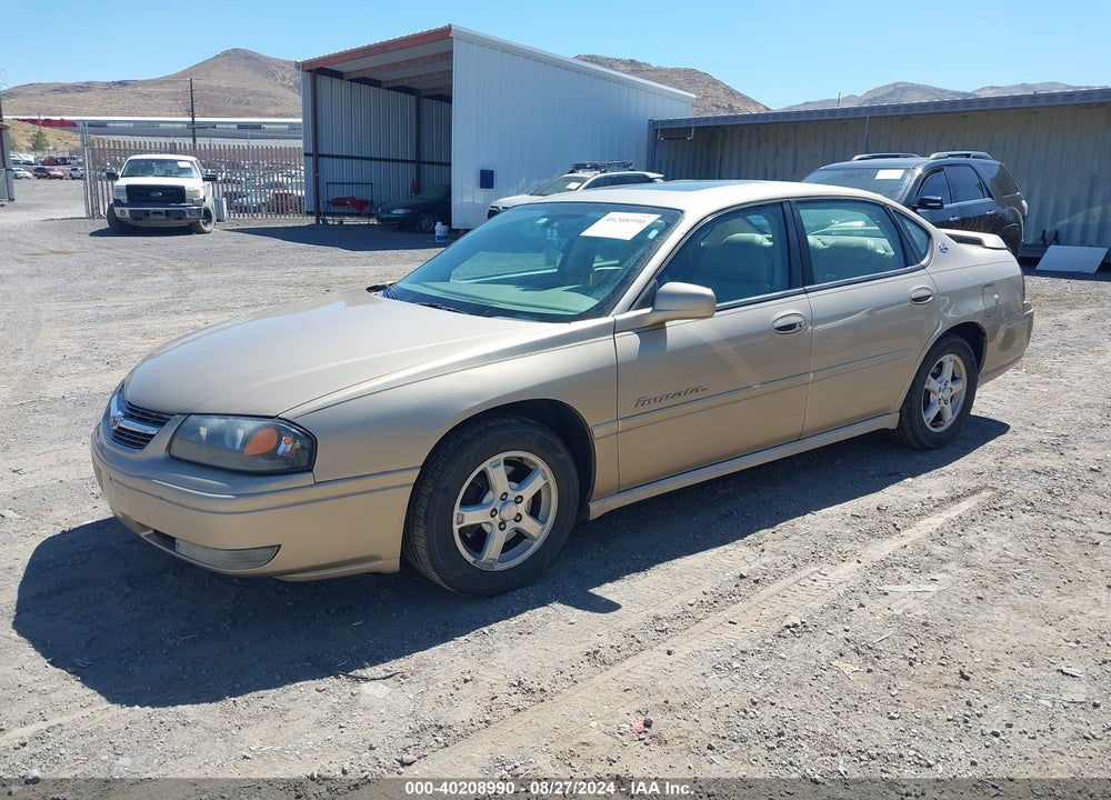 2004 CHEVROLET IMPALA LS VIN: 2G1WH52KX49399308