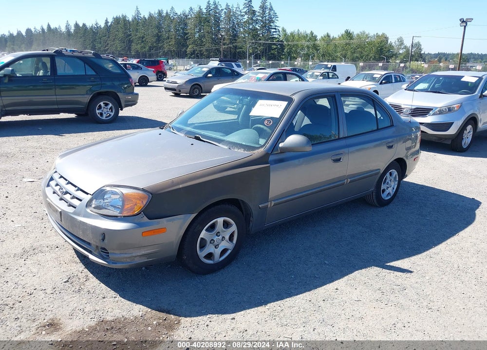 2003 HYUNDAI ACCENT VIN: KMHCG45C73U487760