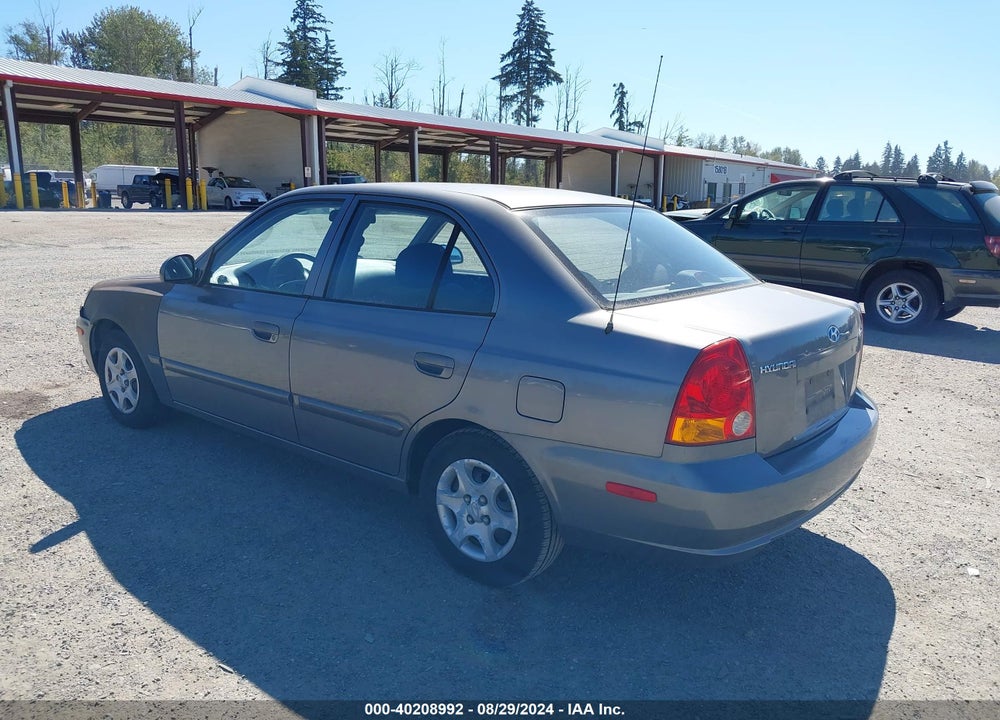 2003 HYUNDAI ACCENT VIN: KMHCG45C73U487760