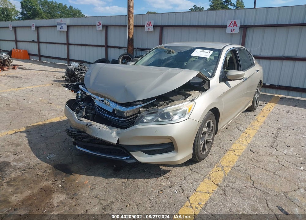 2017 HONDA ACCORD LX VIN: 1HGCR2F4XHA202683