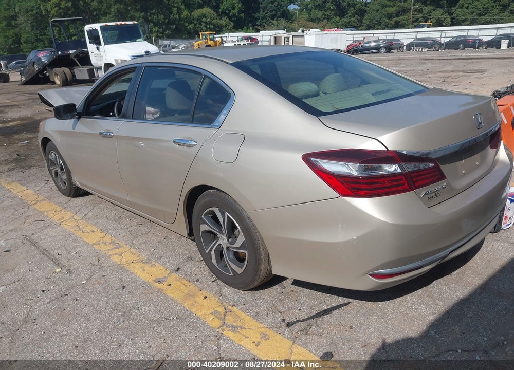 2017 HONDA ACCORD LX VIN: 1HGCR2F4XHA202683